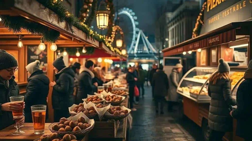 Onde comer e beber nas redondezas: menus sazonais e comidas de rua