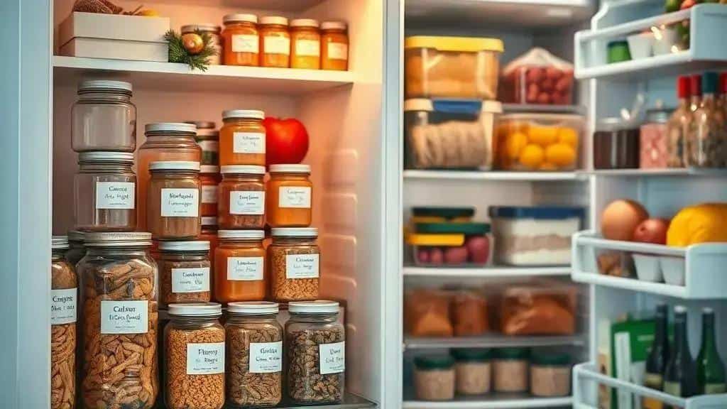Organização Despensa e Geladeira para Natal 2025