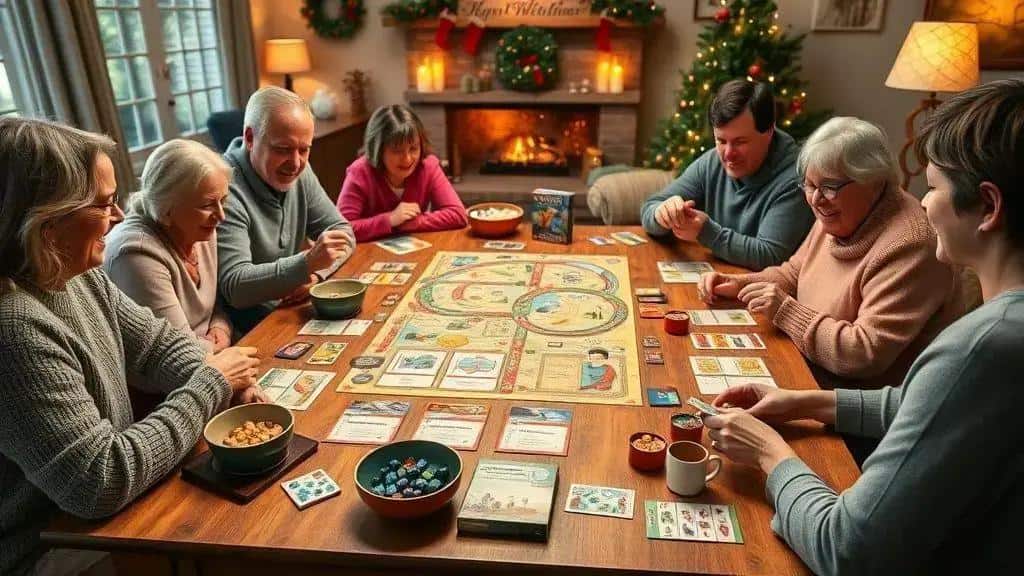 Os 10 melhores jogos para a noite de Natal (descrição, número de jogadores e duração)