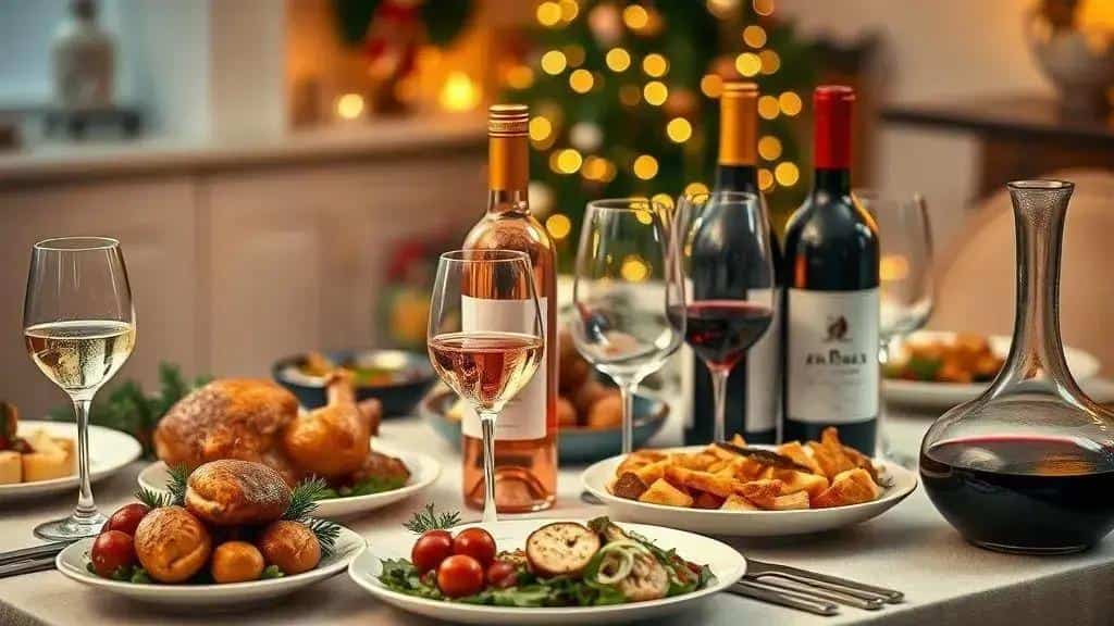 Os 4 Tipos de Vinhos que Harmonizam Perfeitamente com a Ceia de Natal