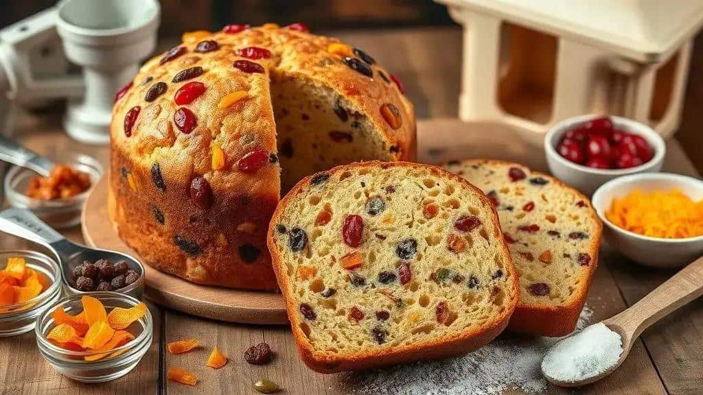 Panetone de frutas cristalizadas: ingredientes e variações