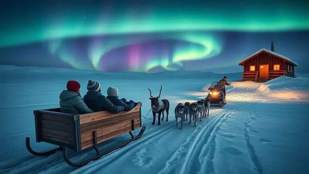 Passeios essenciais: safáris de renas, trenós e aurora boreal