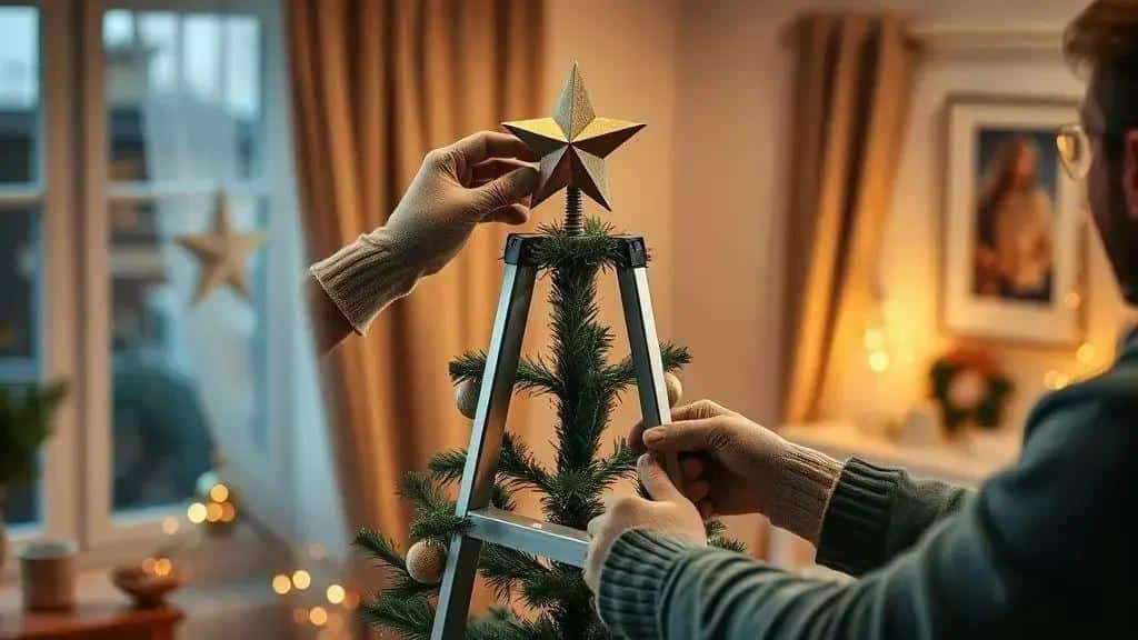 Passo a passo para instalar a estrela com segurança