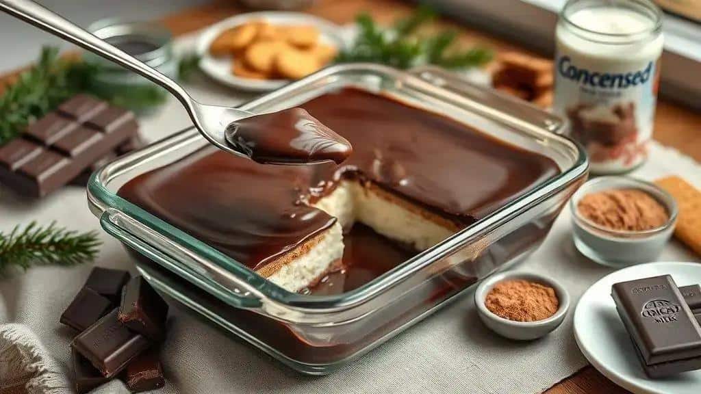 Pavê clássico de chocolate — ingredientes e como preparar