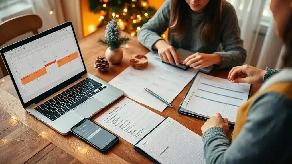 Planejamento antecipado: checklist e cronograma para a semana do evento