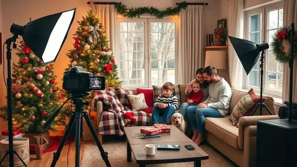 Planejamento: como preparar seu ensaio de natal em casa