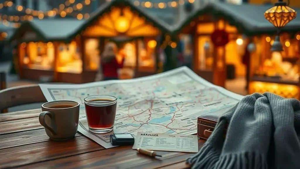 Planejamento do roteiro: melhores cidades e logística