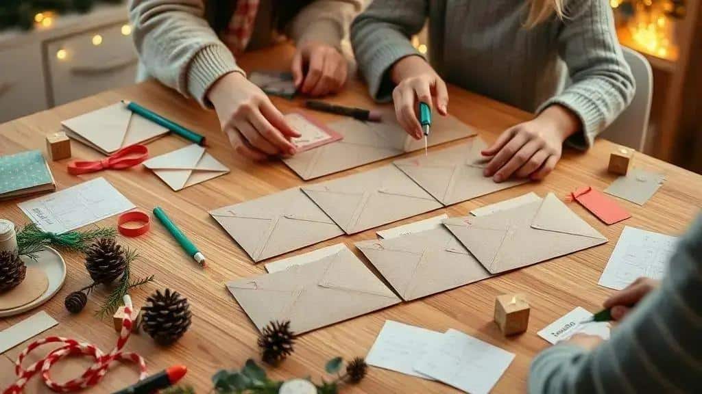 Planejamento e materiais: como montar seu calendário natalino