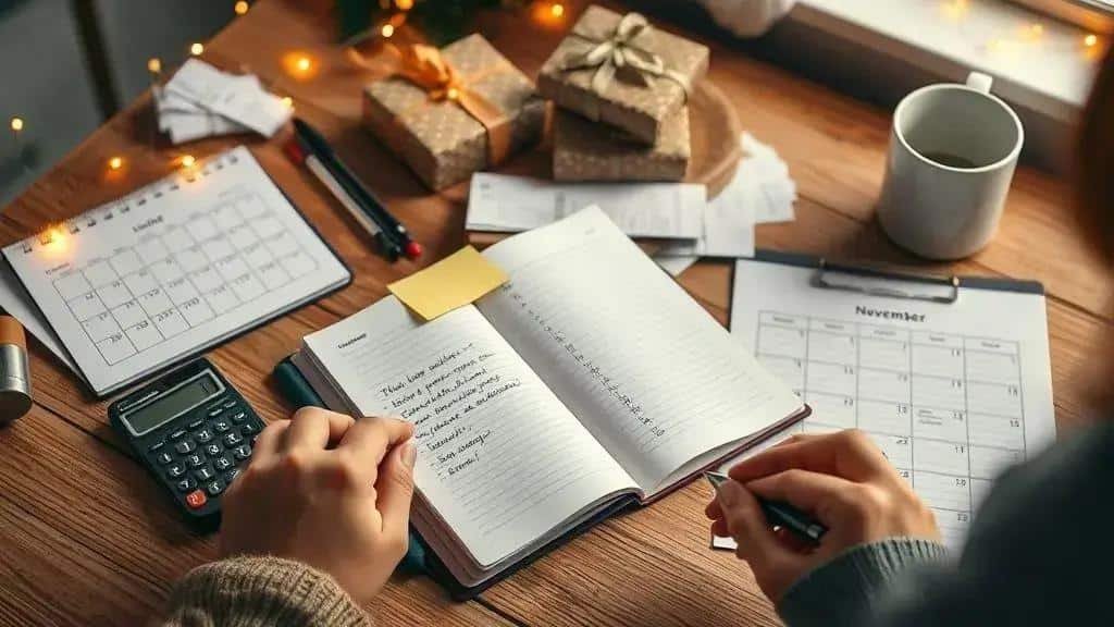 Planejamento geral: metas, orçamento e prioridades