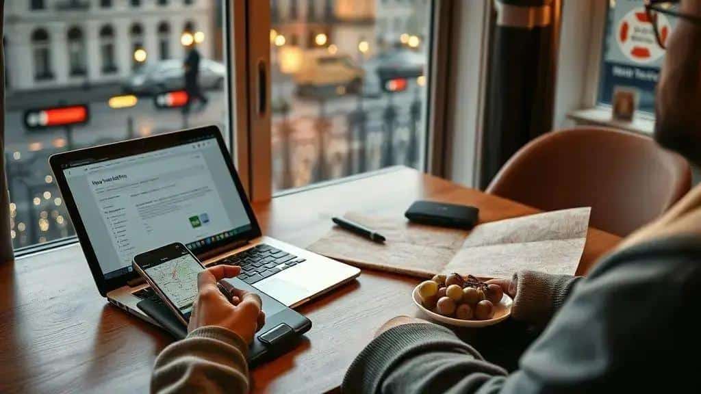 Planejamento: transporte, segurança e reservas para o réveillon
