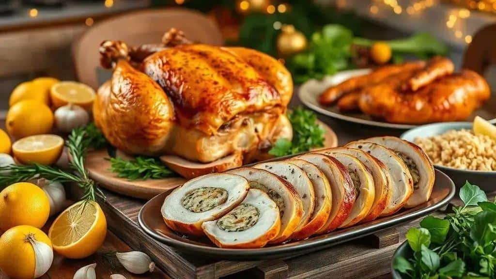 Por que escolher frango na ceia natalina