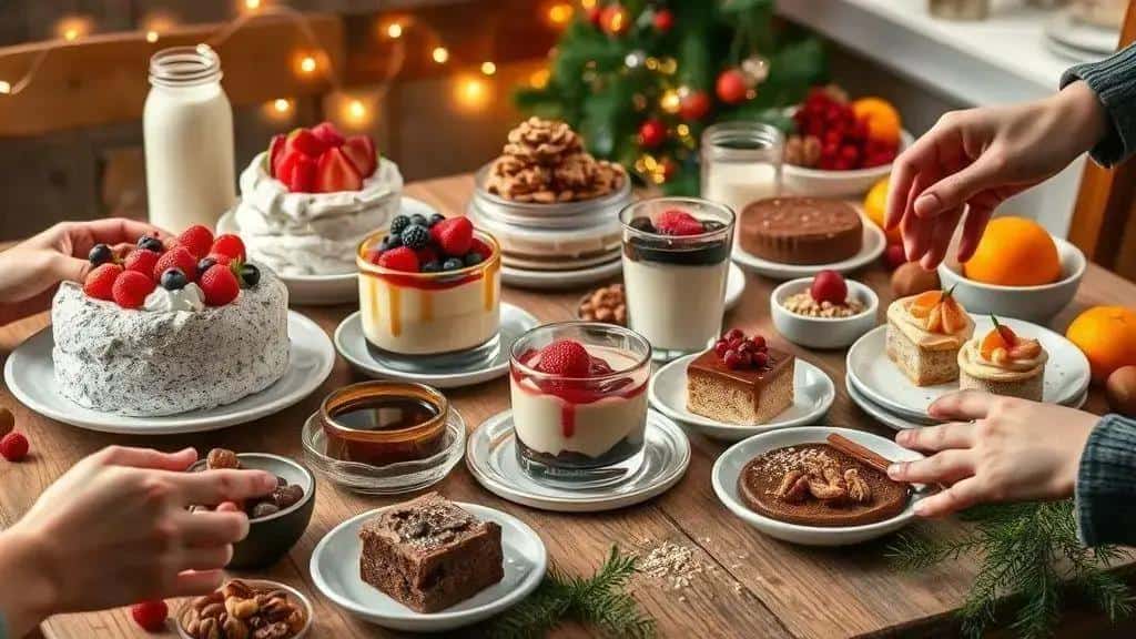 Por que escolher sobremesas veganas no Natal
