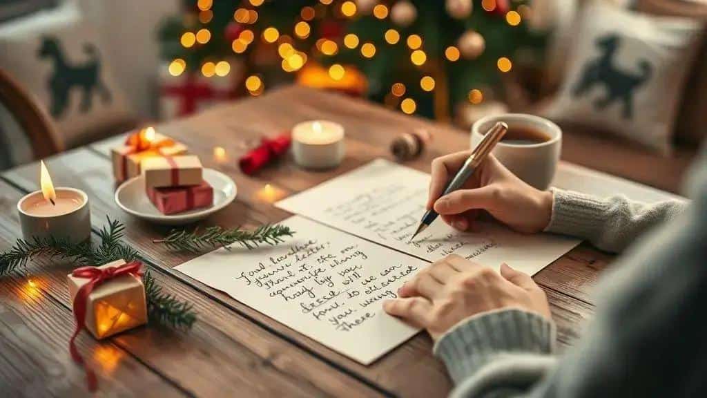 Por que escrever cartas de gratidão no Natal