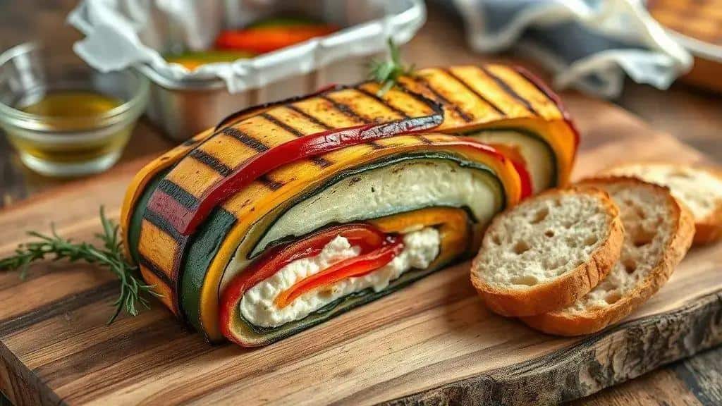 Receita 5: terrine de legumes grelhados — ingredientes, como preparar, variações