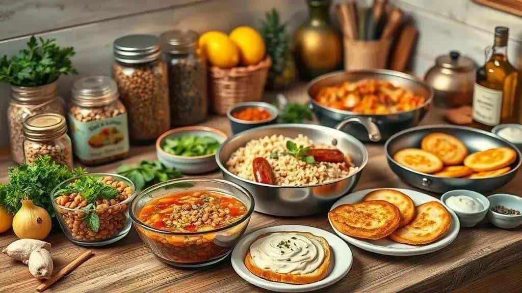 receitas rápidas e econômicas para a virada