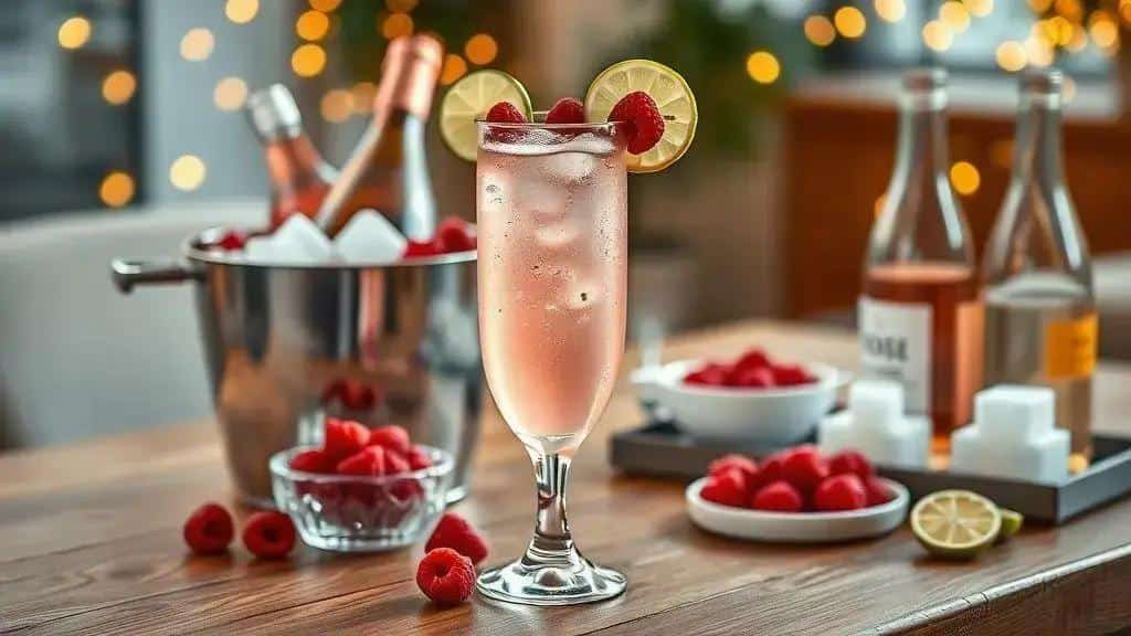Rosé spritz — ingredientes da receita Rosé Spritz, como preparar a receita Rosé Spritz e variações