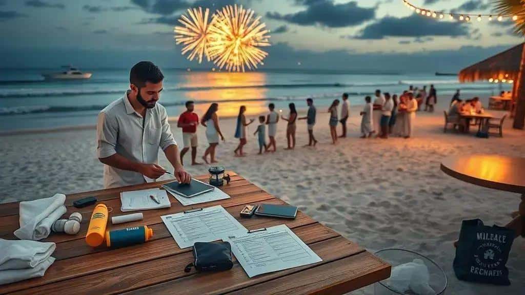 roteiros, tradições locais e o que levar: checklist para o réveillon na praia