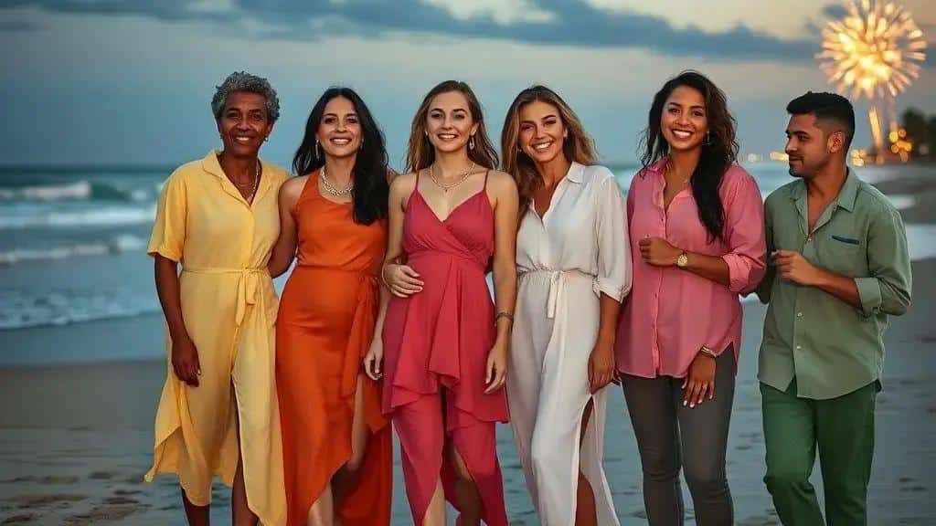 Significado das cores mais usadas: branco, amarelo, vermelho, rosa e verde
