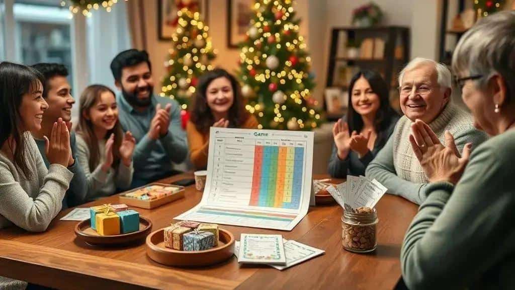 Sistema de pontuação e prêmios criativos para animar os convidados