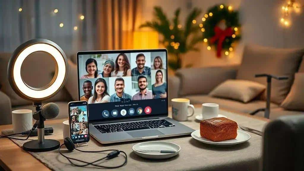 Tecnologia e aplicativos práticos para chamadas e transmissões