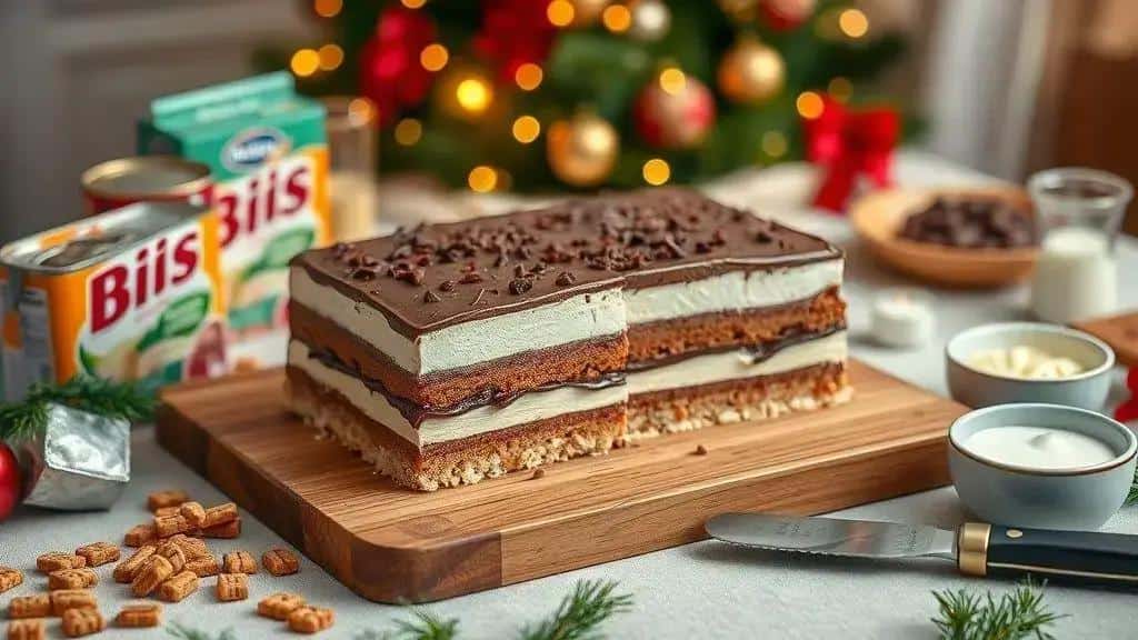 torta gelada de bis: ingredientes e montagem torta gelada de bis: ingredientes e montagem