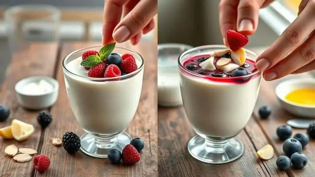 Variações da receita Mousse de Chocolate Branco com Frutas Silvestres (vegana, light) Variações da receita Mousse de Chocolate Branco com Frutas Silvestres (vegana, light)