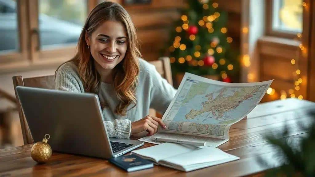 Viagem de Natal 2025: Dicas Essenciais de Planejamento e Economia para Dezembro.