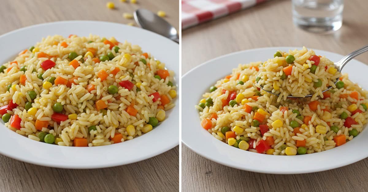 Leia mais sobre o artigo Arroz à Grega de Natal Colorido e Fácil