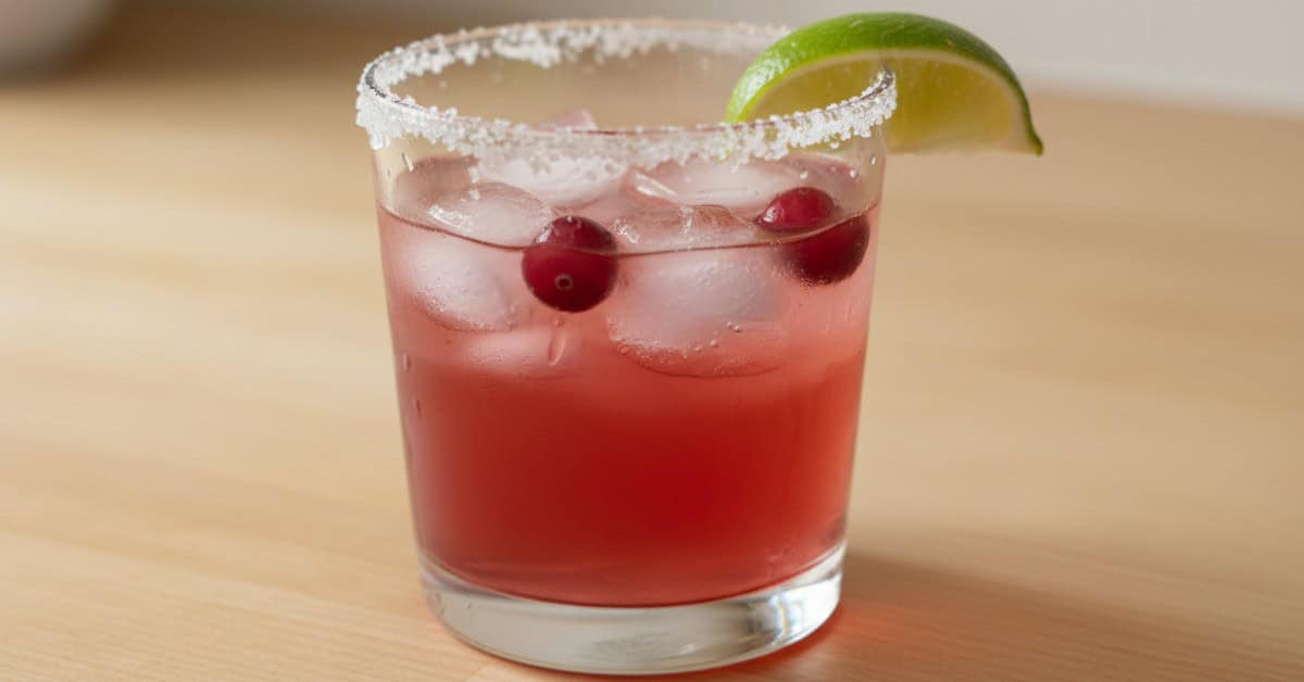 Leia mais sobre o artigo Margarita de Cranberry (Drink Alcoólico Natalino)