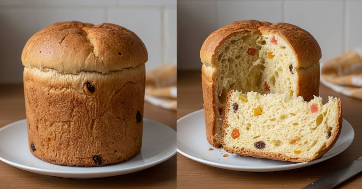No momento, você está visualizando Panetone Caseiro Tradicional