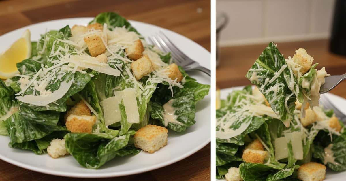 No momento, você está visualizando Salada Caesar Especial para o Natal