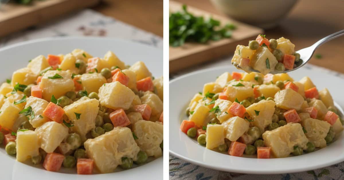 Leia mais sobre o artigo Salada de Batata Simples para Ceia de Natal