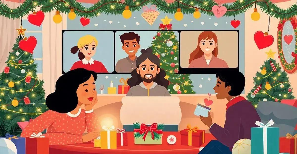 Celebração Online do Natal: Conectando-se com Quem Ama