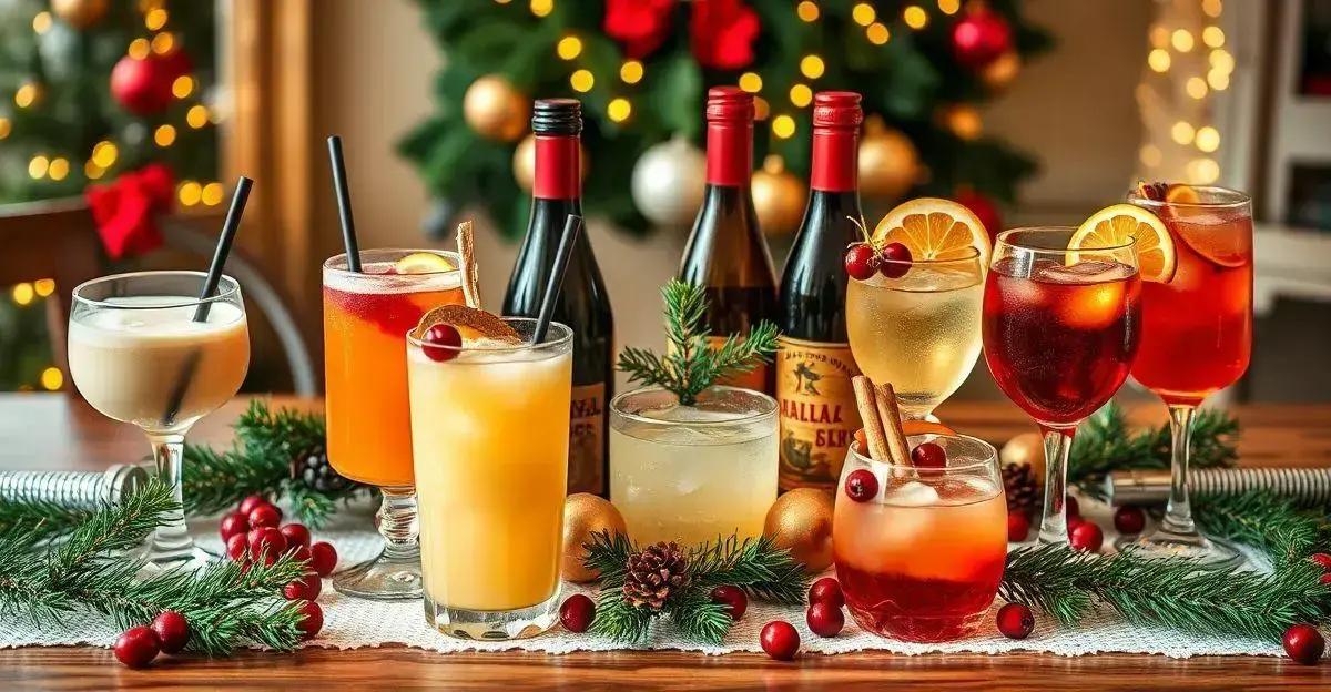 Drinks e Bebidas de Natal Especiais para Animar a Sua Ceia de Natal