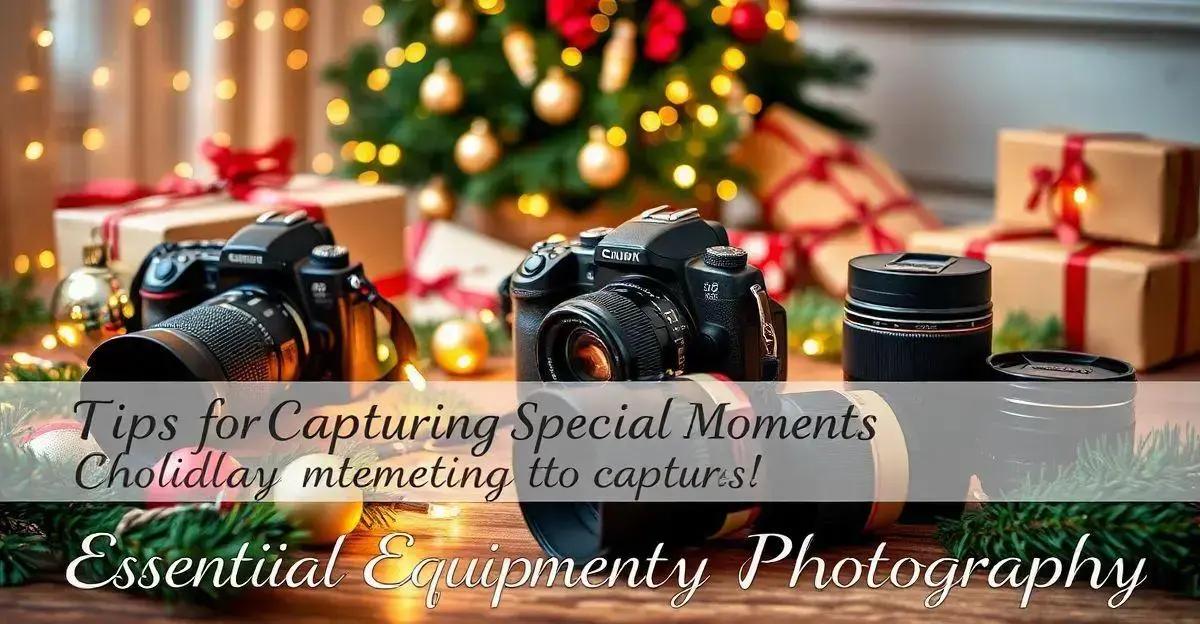 Equipamentos Essenciais para Fotografia de Natal