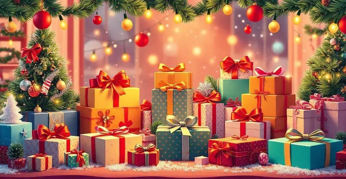 Ideias de presentes de natal para diferentes faixas etárias