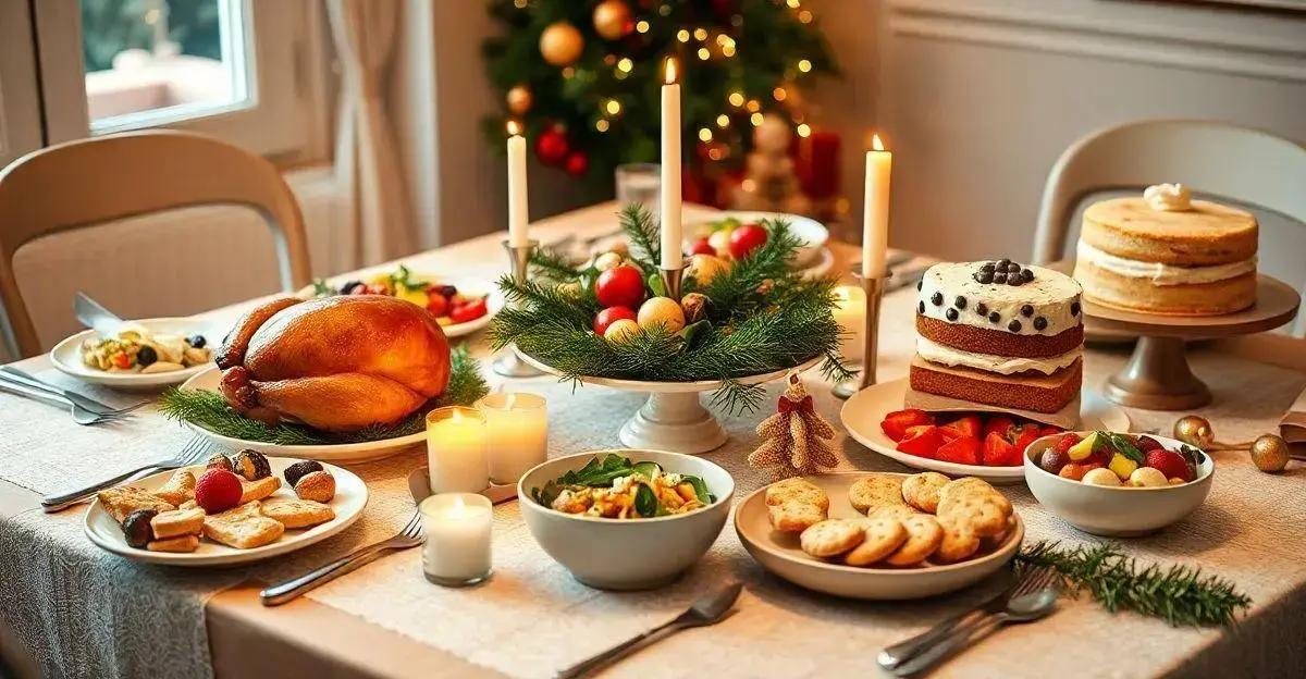 Receitas rápidas para ceia de natal