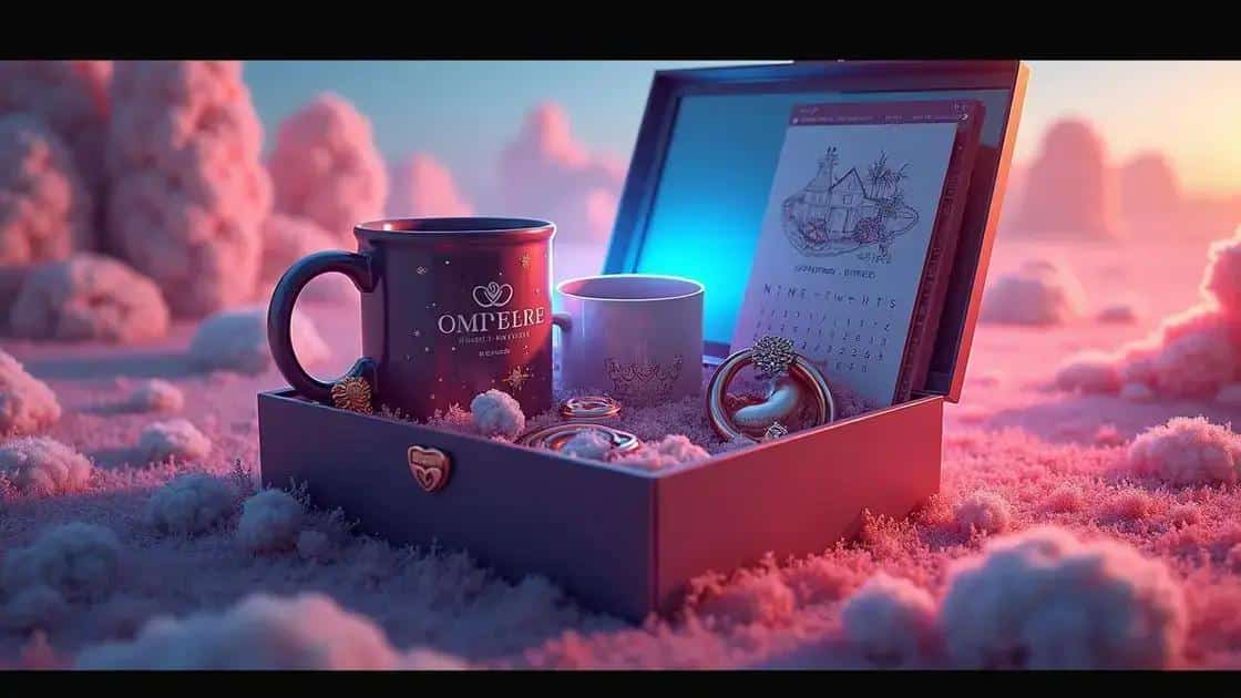 Sugestões de presentes personalizados e afetivos