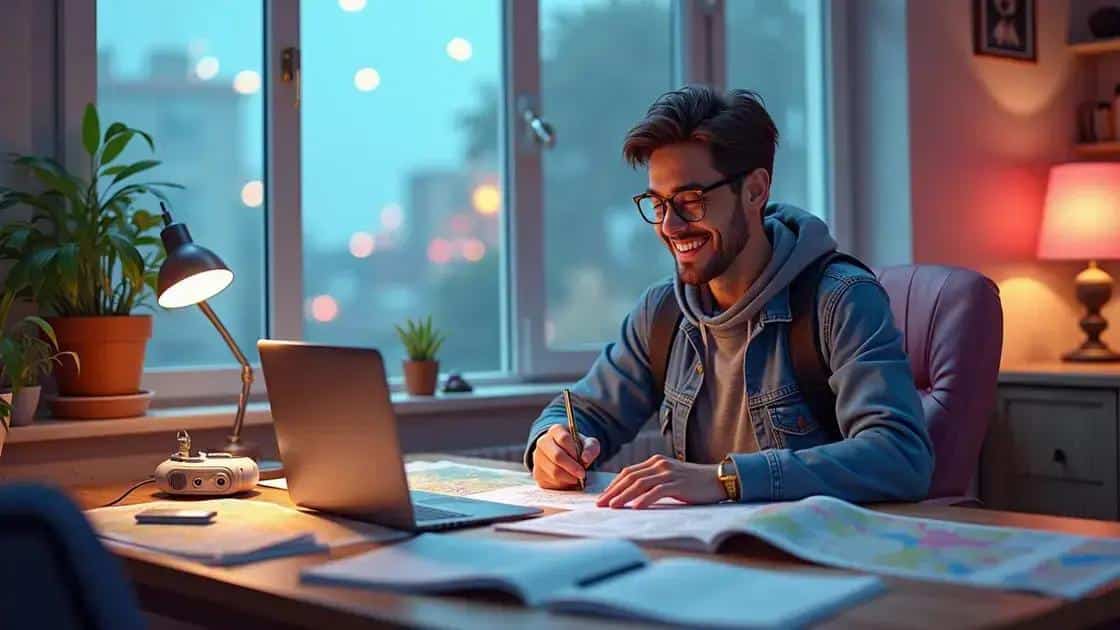 Planejamento financeiro para a viagem dos sonhos