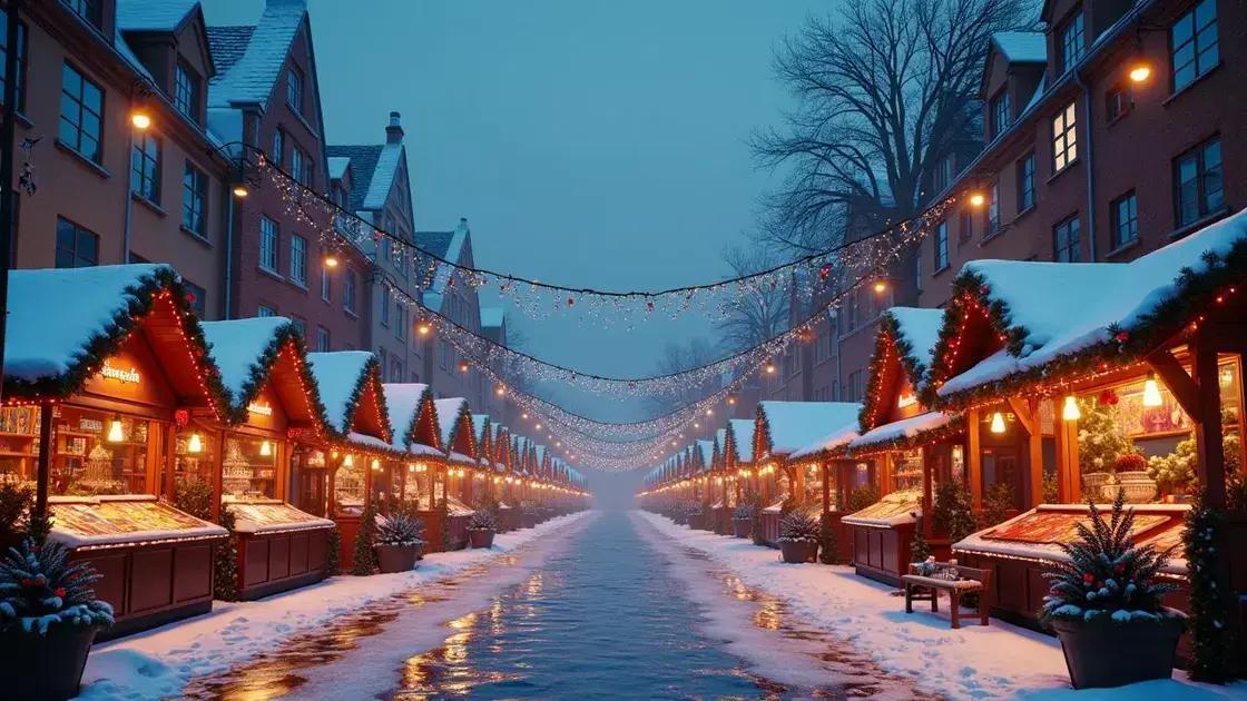 Destinos europeus que brilham no Natal