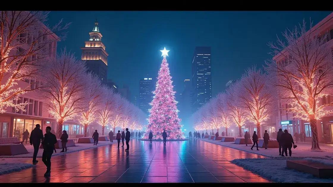 O encanto das cidades mais decoradas no Natal