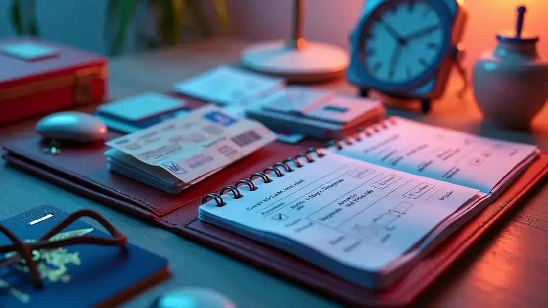 Dicas para não esquecer documentos importantes