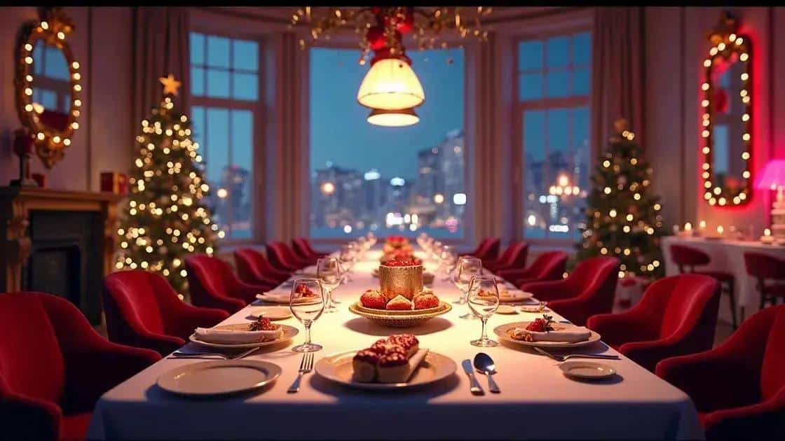 Gastronomia especial: ceias e delícias