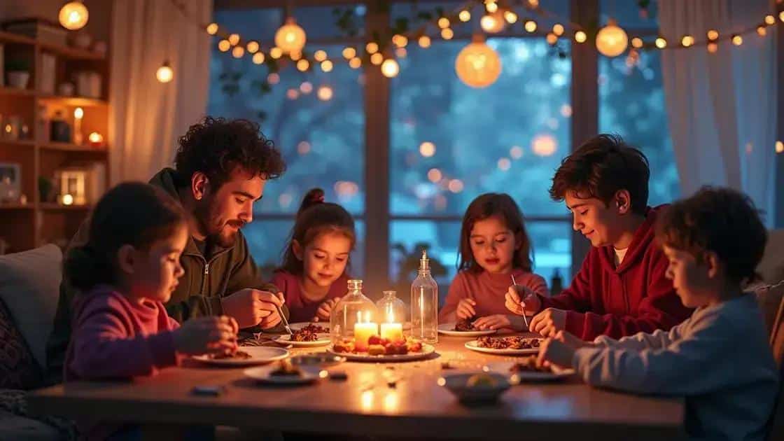 Como envolver a família na produção de presentes