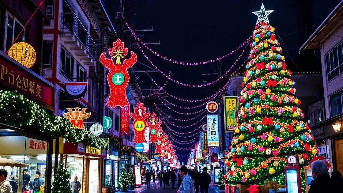 A história do Natal no Japão