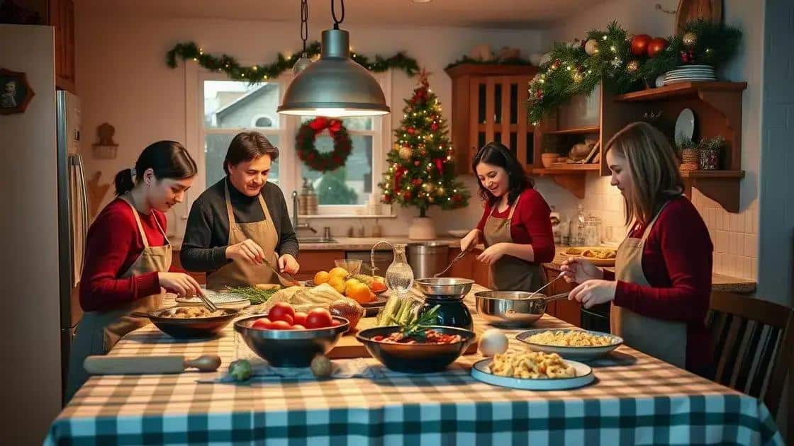 Como a família influencia as receitas natalinas