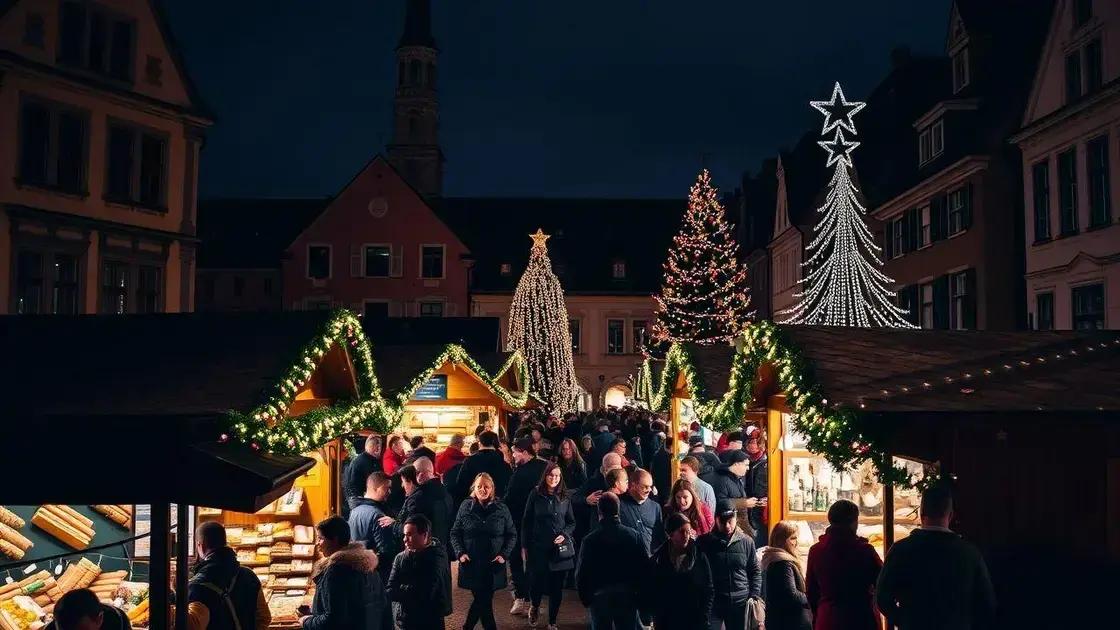 O encanto das feiras de Natal na Europa