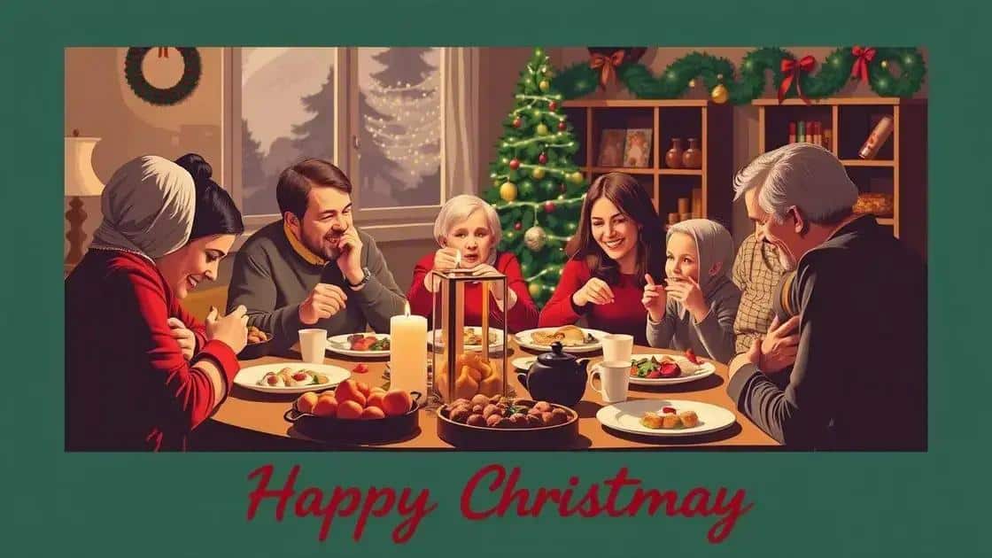 Celebrando o Natal em família