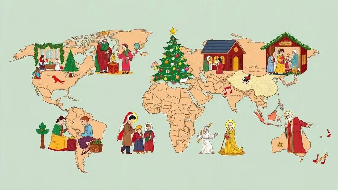 Costumes Religiosos e Culturais do Natal em Diferentes Países e Tradições