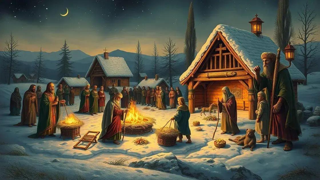 A origem dos costumes religiosos no Natal